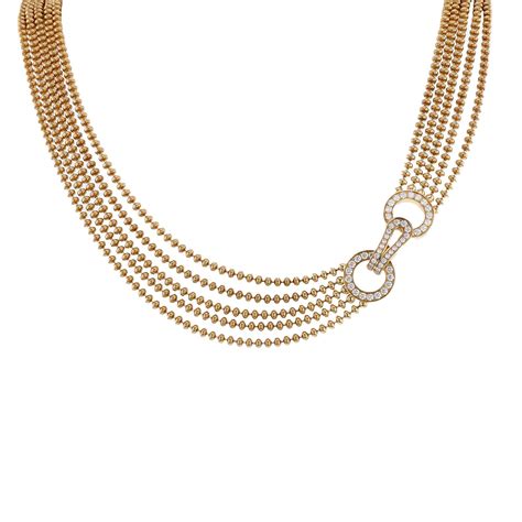 cartier agrafe necklace